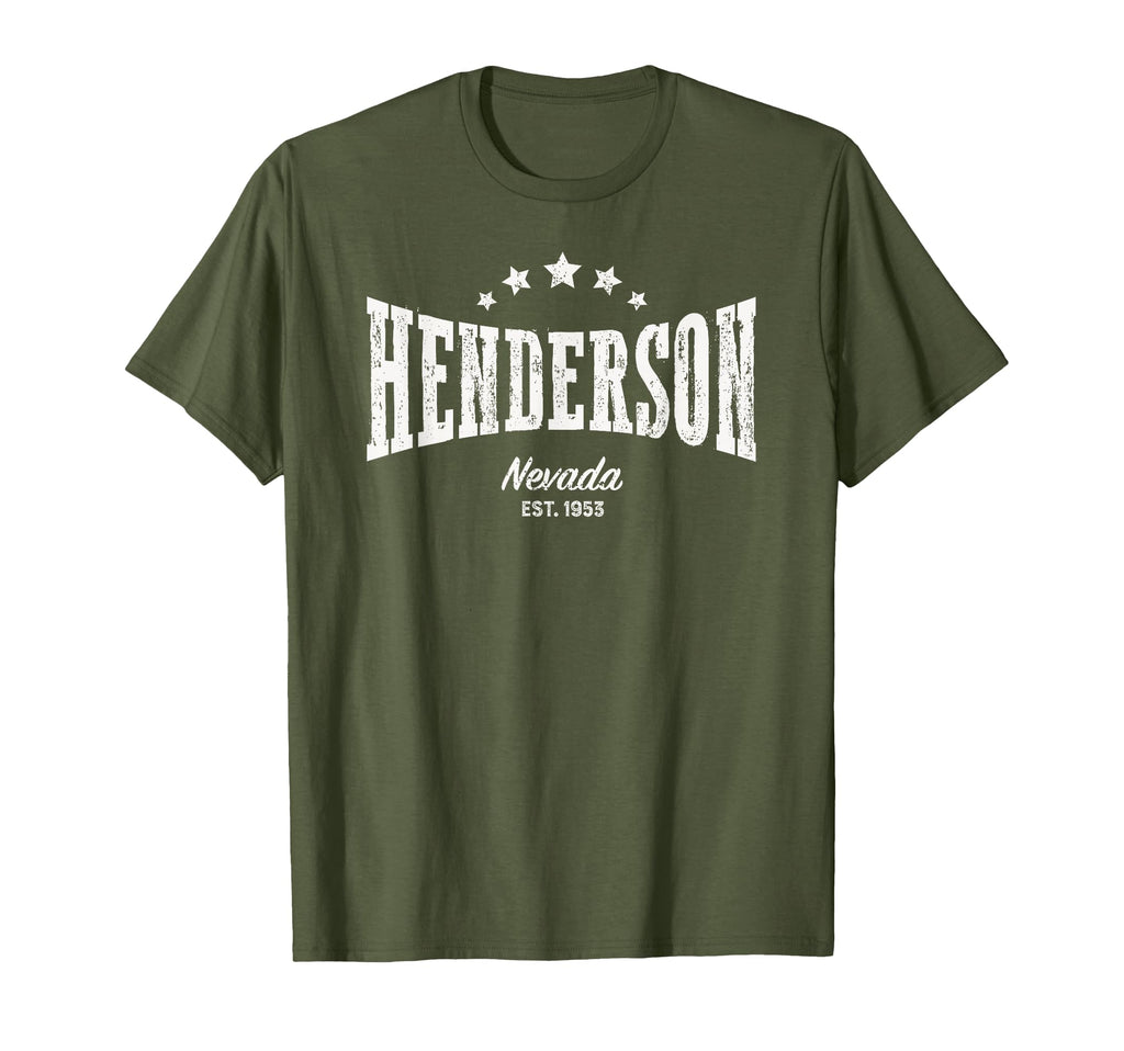 Henderson Nv Distressed Home City Pride T-Shirt - Novelty Apparel Unisex - T-Shirt, Sweatshirt, Hoodie