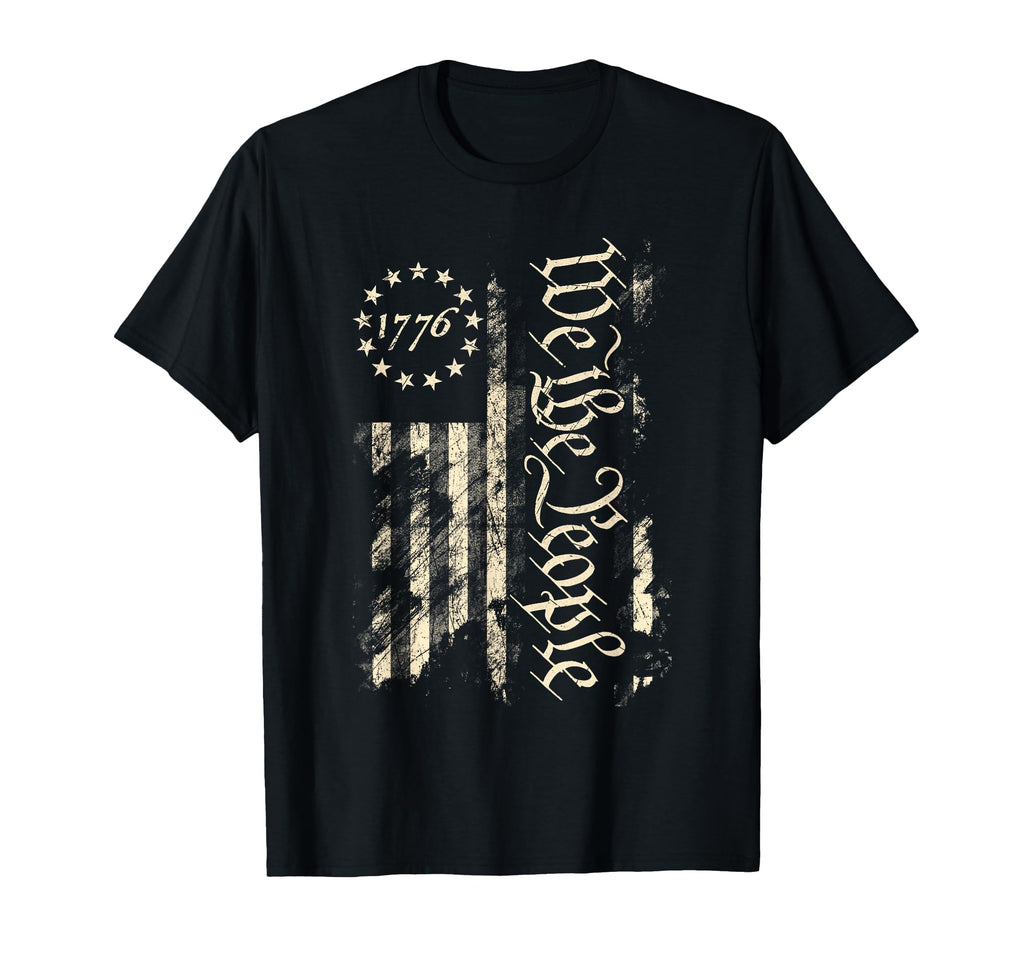 We People 1776 Betsy Ross Flag T-Shirt - Aesthetic Graphic for Adults - T-Shirt, Sweatshirt, Hoodie