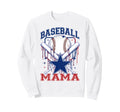 Baseball Mama Baseball Mom Mothers Sweatshirt - Novelty Apparel Men Women - T-Shirt, Sweatshirt, Hoodie