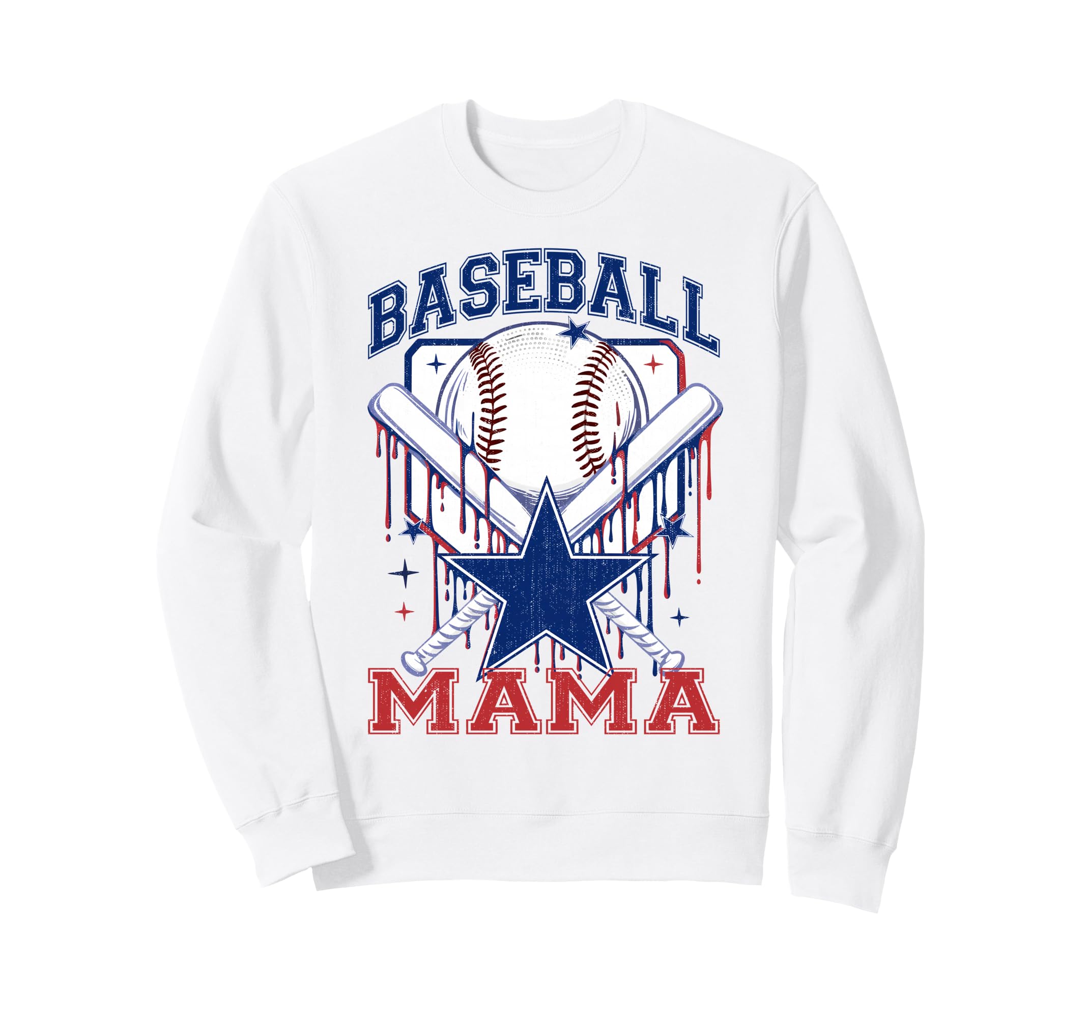Baseball Mama Baseball Mom Mothers Sweatshirt - Novelty Apparel Men Women - T-Shirt, Sweatshirt, Hoodie