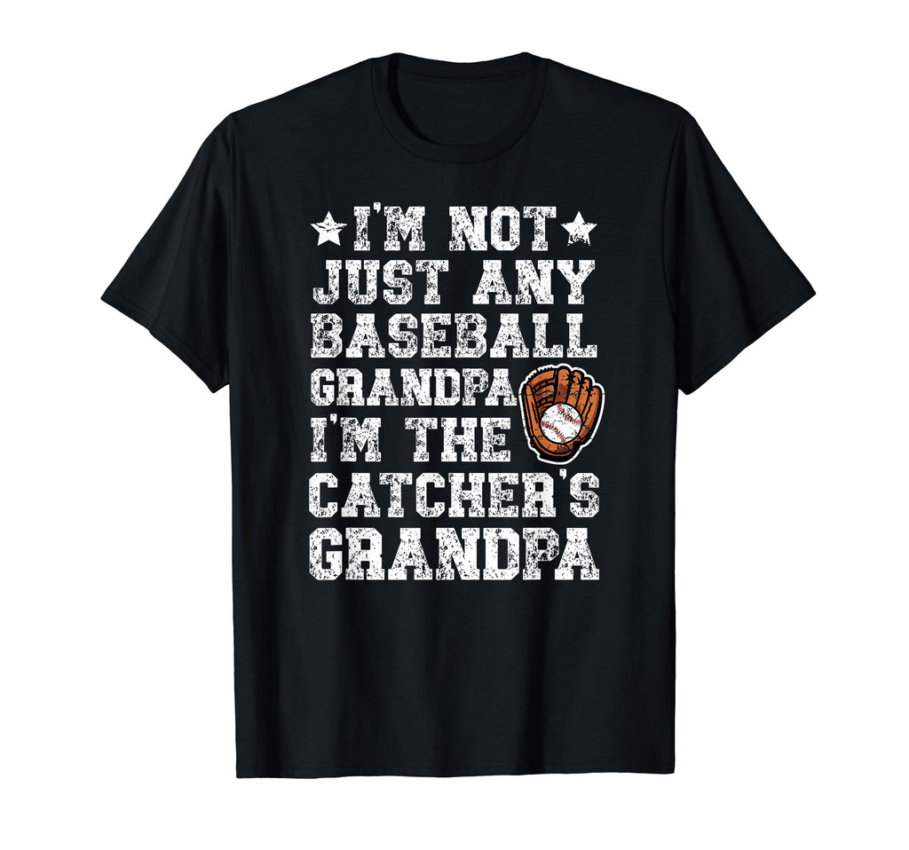Im Baseball Catcher Grandpa Baseball T-Shirt - Custom Art Print Unisex - T-Shirt, Sweatshirt, Hoodie