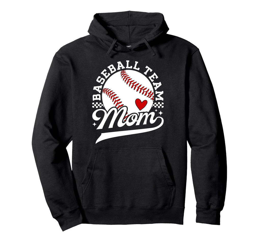 Baseball Team Mom Appreciation Baseball Hoodie - Novelty Apparel Unisex - T-Shirt, Sweatshirt, Hoodie