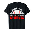 Baseball Players Have Prettiest Grandmas T-Shirt - Custom Art Print Unisex - T-Shirt, Sweatshirt, Hoodie