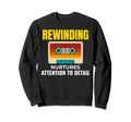 Cassette Tape 80S Rewind Building Sweatshirt - Trendy Graphic Men Women - T-Shirt, Sweatshirt, Hoodie