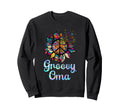 Flower Power Groovy Oma Hippie Funny Sweatshirt - Graphic Print Unisex - T-Shirt, Sweatshirt, Hoodie