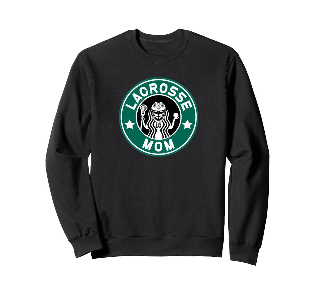 Lacrosse Mom Lax Player Mother Sweatshirt - Minimalist Print for Adults - T-Shirt, Sweatshirt, Hoodie