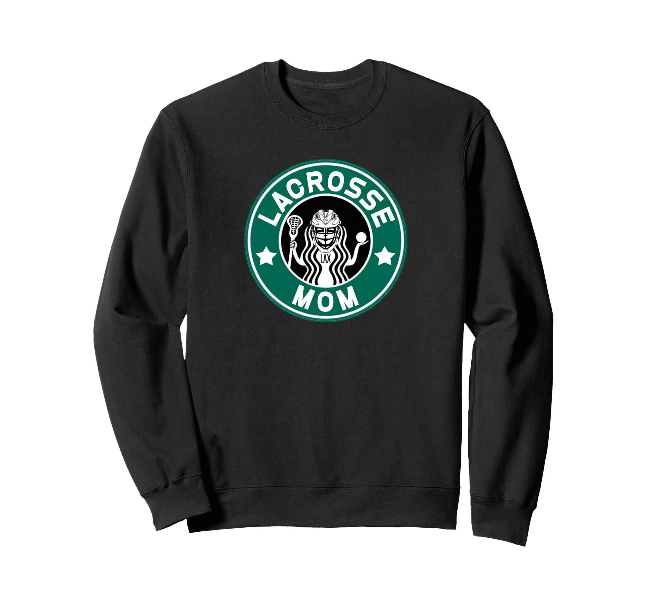Lacrosse Mom Lax Player Mother Sweatshirt - Minimalist Print for Adults - T-Shirt, Sweatshirt, Hoodie