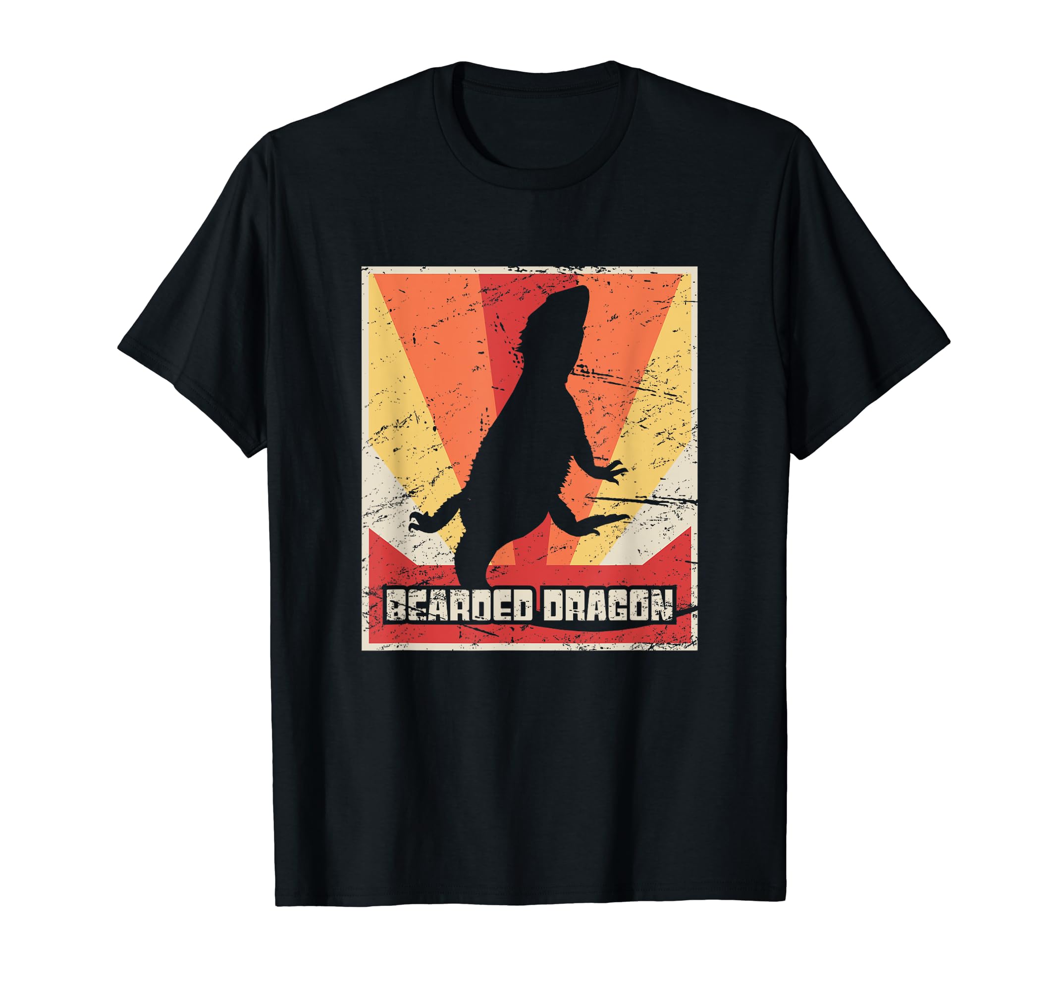 Distressed Bearded Dragon T-Shirt - Casual Everyday Wear for Adults - T-Shirt, Sweatshirt, Hoodie