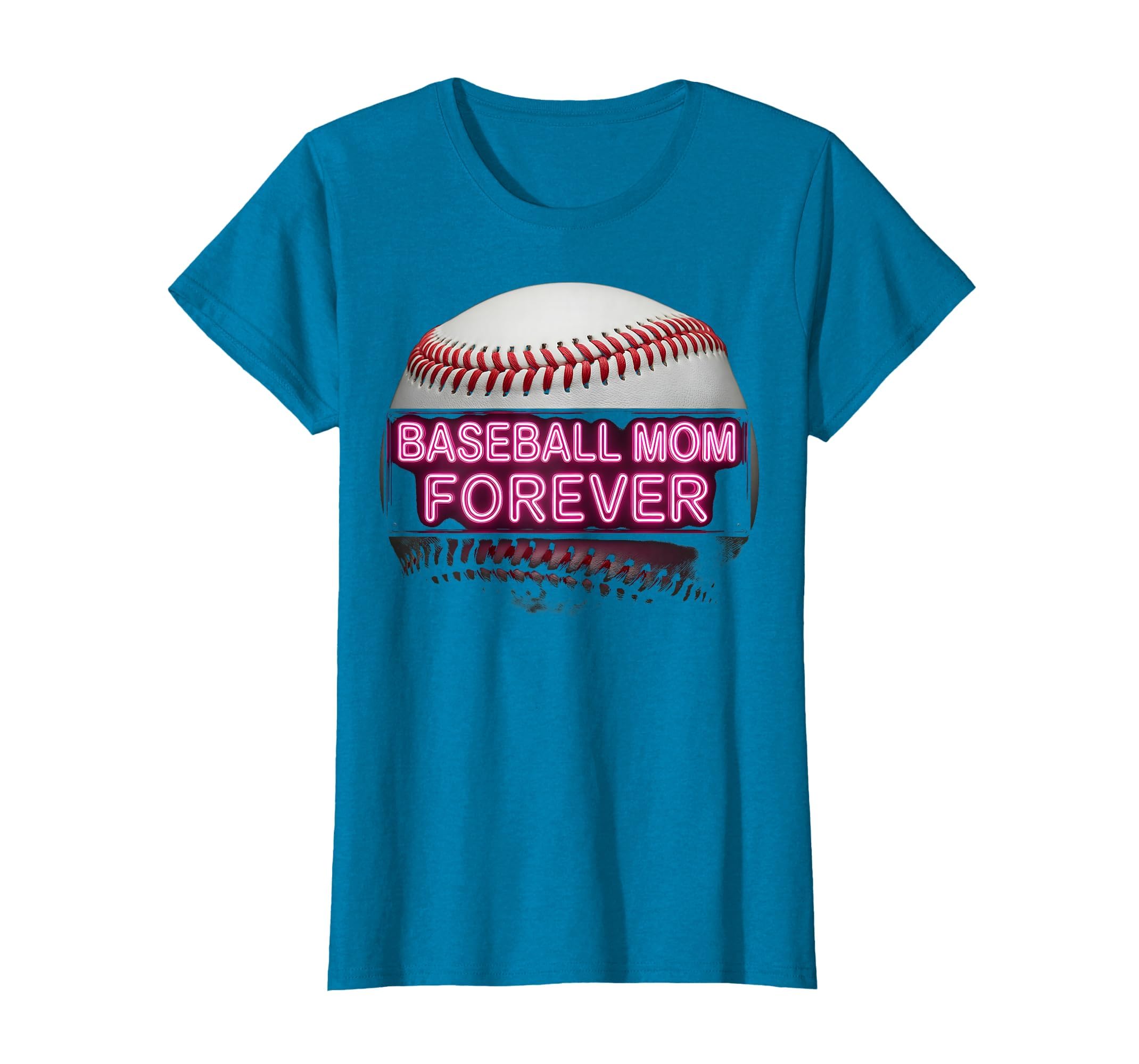 Baseball Mom Forever Proud Sports Mom T-Shirt - Unique Graphic Men Women - T-Shirt, Sweatshirt, Hoodie