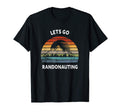 Lets Go Randonauting Sunset Mountains T-Shirt - Trendy Graphic Men Women - T-Shirt, Sweatshirt, Hoodie