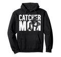 Baseball Catcher Mom Baseball Catcher Hoodie - Aesthetic Graphic Unisex - T-Shirt, Sweatshirt, Hoodie