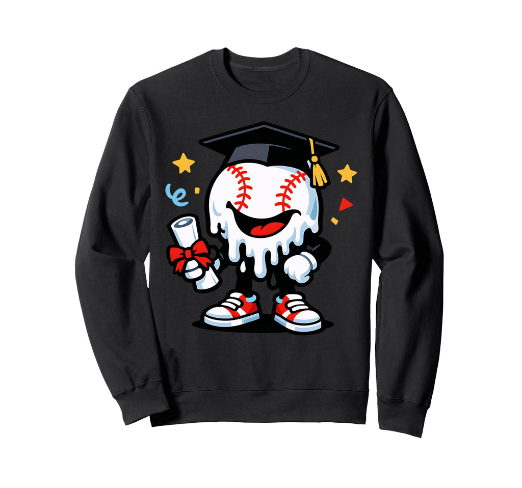 Ice Cream Drip Graduation Class Sweatshirt - Fun Novelty Design Unisex - T-Shirt, Sweatshirt, Hoodie