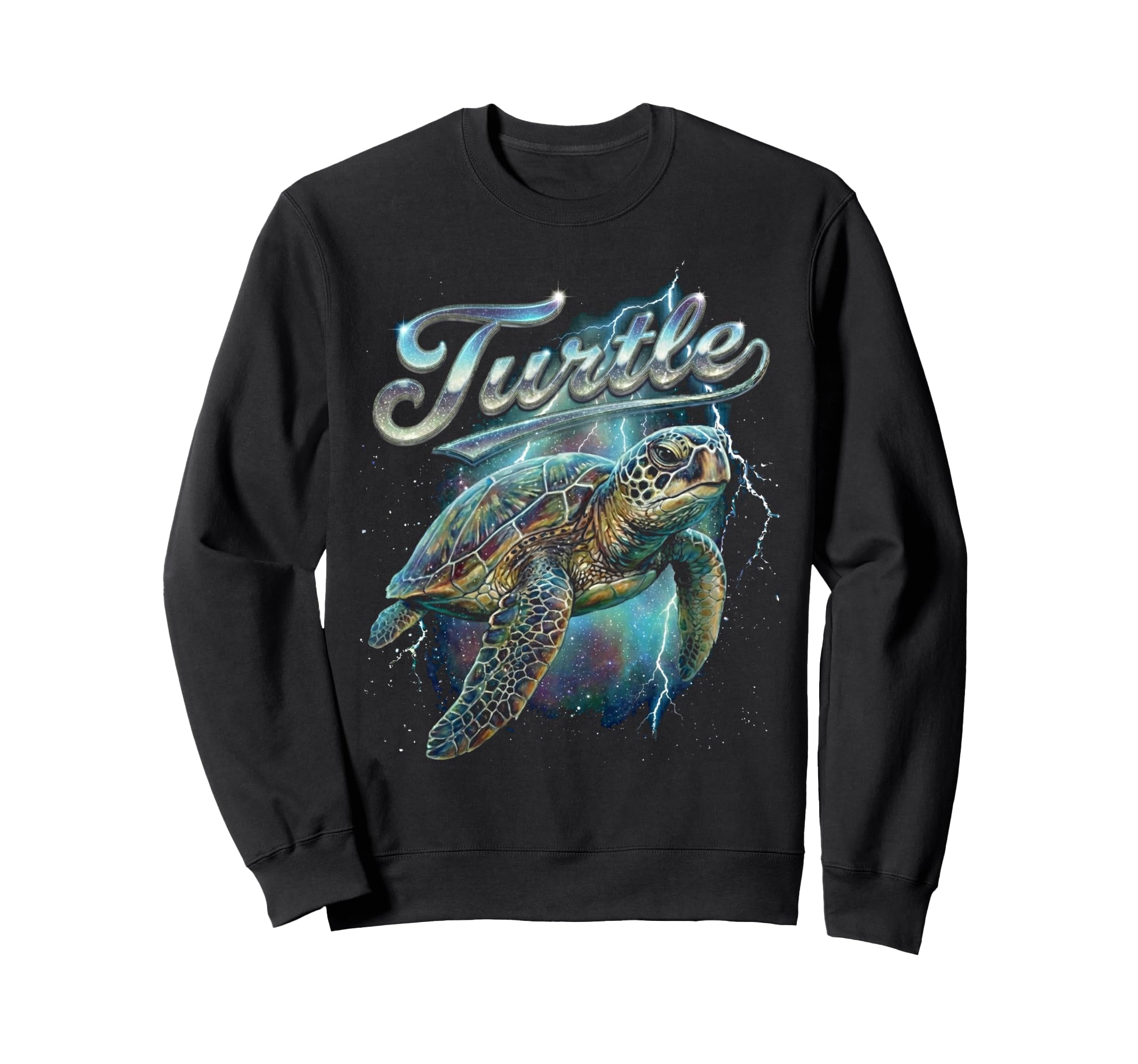 Turtle 90S Funny Sea Turtle 80S Turtle Sweatshirt - Unique Graphic Unisex - T-Shirt, Sweatshirt, Hoodie