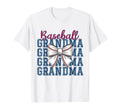 Baseball Grandma Coquette Bow Mothers T-Shirt - Graphic Print for Adults - T-Shirt, Sweatshirt, Hoodie