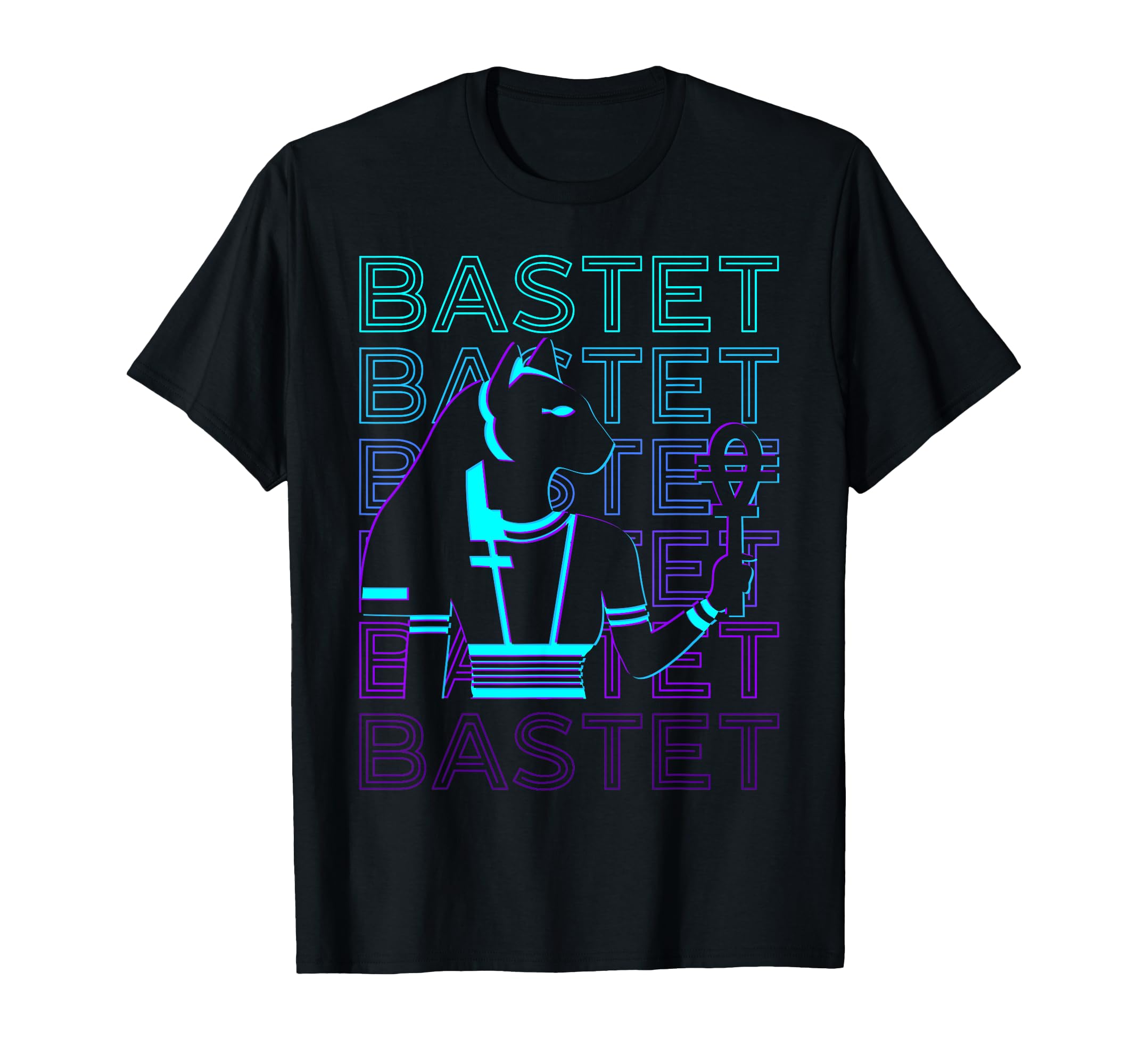 Bastet Egyptian Goddess Egyptian Cat T-Shirt - Graphic Print Unisex - T-Shirt, Sweatshirt, Hoodie