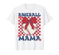 Baseball Mama Coquette Bow Game Day T-Shirt - Fun Novelty Design Men Women - T-Shirt, Sweatshirt, Hoodie