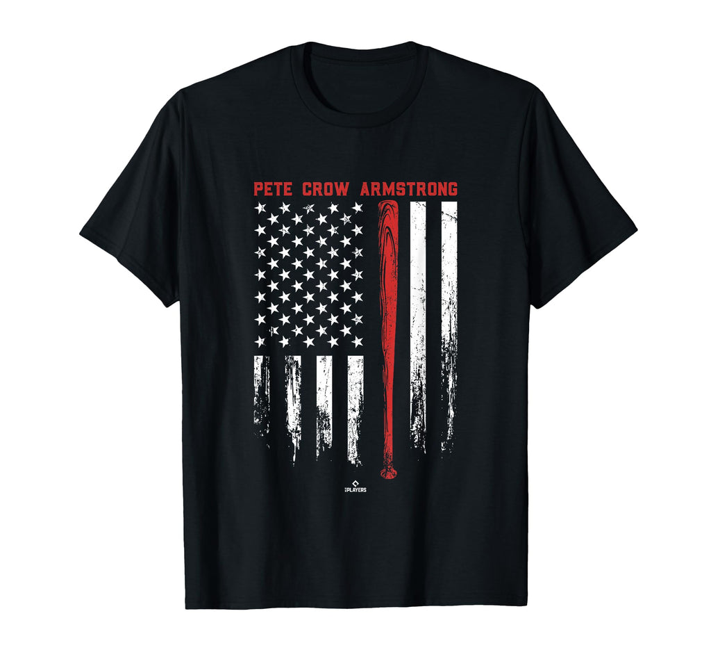 Usa Flag Bat Pete Crow Armstrong T-Shirt - Custom Art Print for Adults - T-Shirt, Sweatshirt, Hoodie