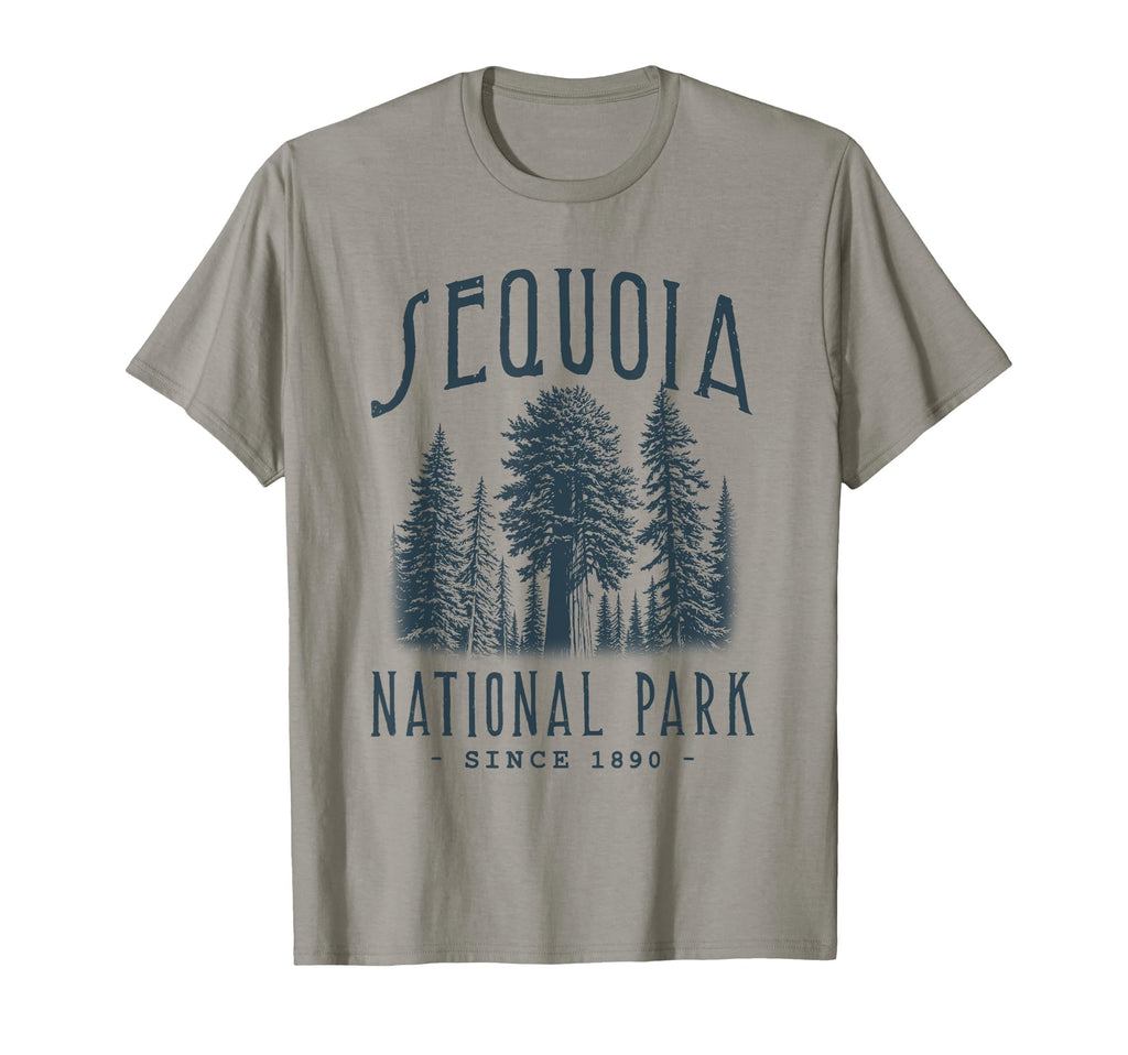 Sequoia National Park California T-Shirt - Fun Novelty Design for Adults - T-Shirt, Sweatshirt, Hoodie