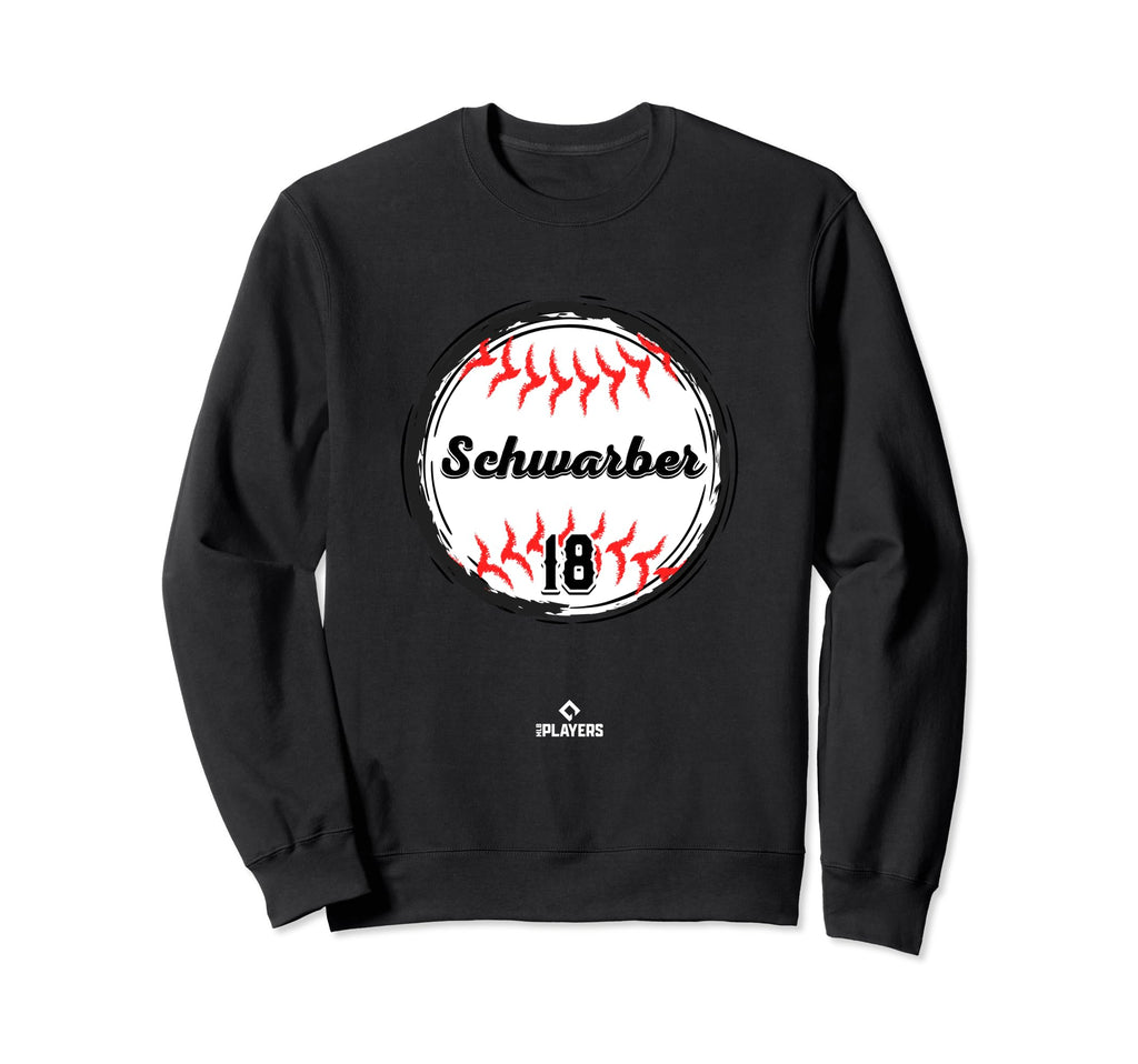 Kyle Schwarber Baseball Mlbpa Boston Sweatshirt - Trendy Graphic Men Women - T-Shirt, Sweatshirt, Hoodie