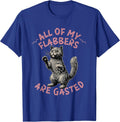 All of my flabbers are gasted Funny Raccoon Meme - Adult & Kids T-Shirts, Sweatshirts & Hoodies apparel design preview 1