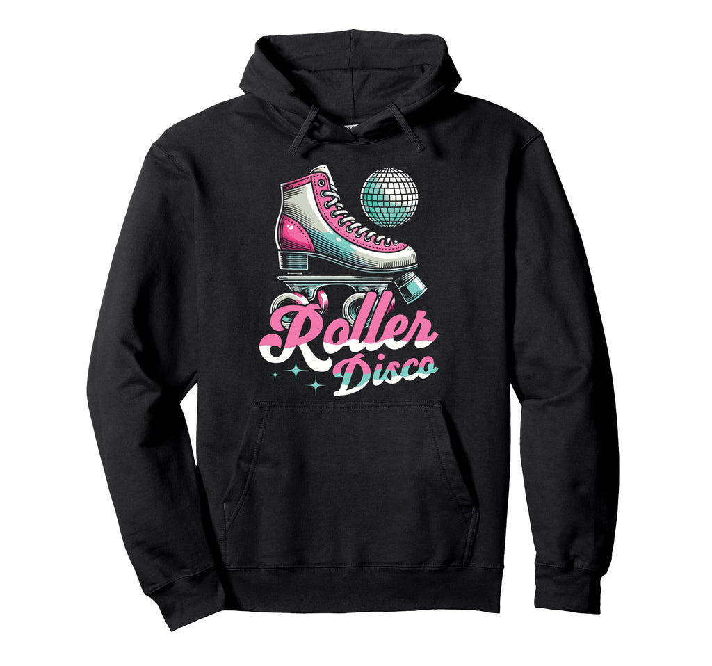 Roller Skating Skate 1970S Roller Disco Hoodie - Aesthetic Graphic Unisex - T-Shirt, Sweatshirt, Hoodie