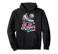 Roller Skating Skate 1970S Roller Disco Hoodie - Aesthetic Graphic Unisex - T-Shirt, Sweatshirt, Hoodie