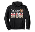 Baseball Catcher Mom Leopard Mom Hoodie - Aesthetic Graphic Unisex - T-Shirt, Sweatshirt, Hoodie