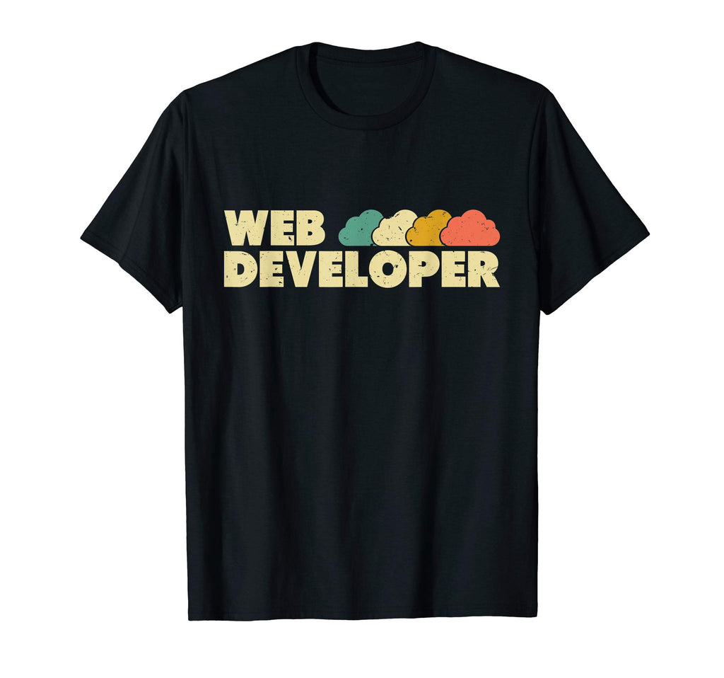 Web Developer Distressed Programmer Gift T-Shirt - Streetwear Style Unisex - T-Shirt, Sweatshirt, Hoodie