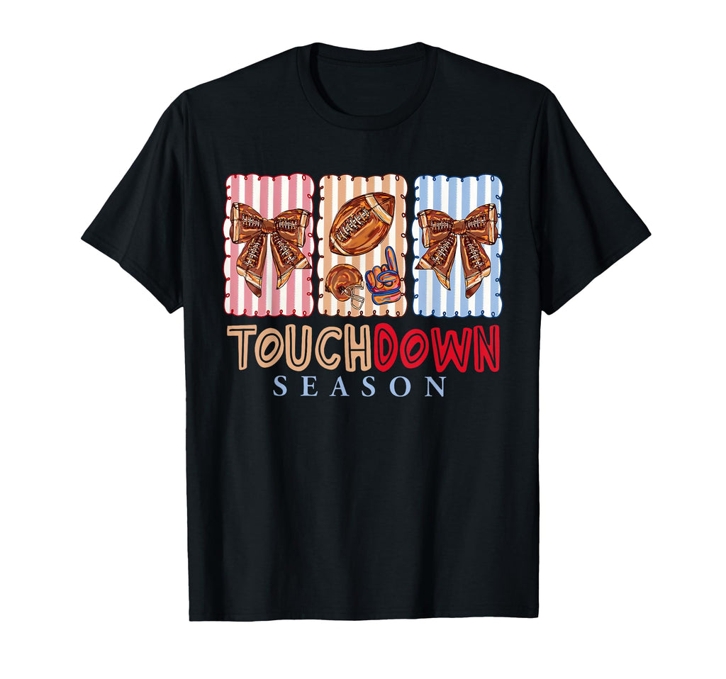 Touchdown Season Leopard Game Day T-Shirt - Streetwear Style Unisex - T-Shirt, Sweatshirt, Hoodie