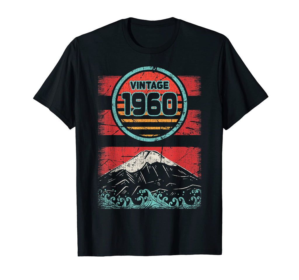 1960 Birthday Sunset T-Shirt - Unique Graphic Unisex - T-Shirt, Sweatshirt, Hoodie