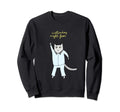 Caturday Night Fever Cat Disco Sweatshirt - Streetwear Style Men Women - T-Shirt, Sweatshirt, Hoodie