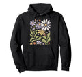 Wildflowers Flowers Pattern Summer Hoodie - Custom Art Print for Adults - T-Shirt, Sweatshirt, Hoodie