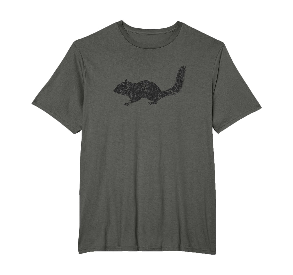 Chipmunk Distressed Chipmunk T-Shirt - Custom Art Print Men Women - T-Shirt, Sweatshirt, Hoodie
