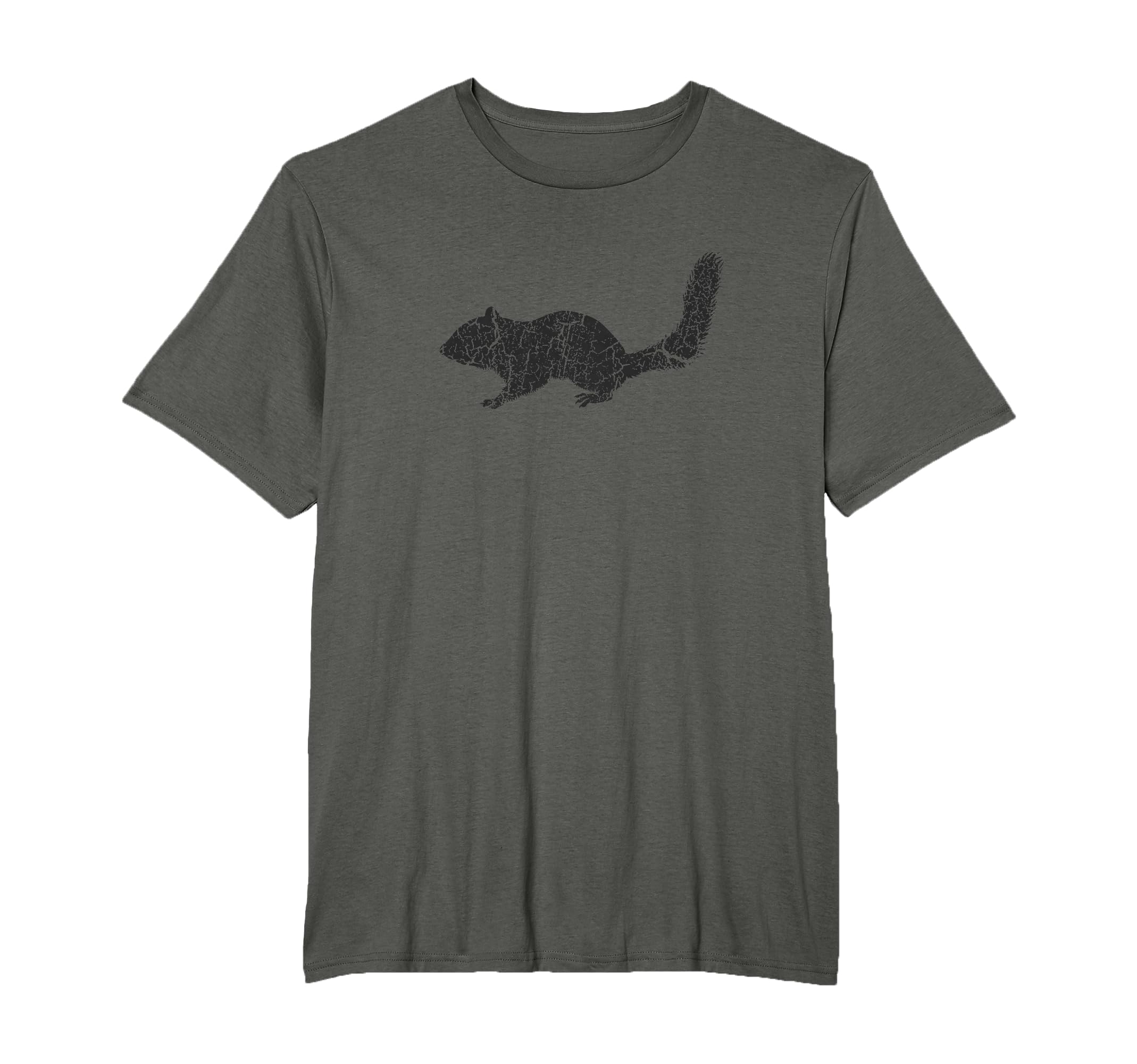 Chipmunk Distressed Chipmunk T-Shirt - Custom Art Print Men Women - T-Shirt, Sweatshirt, Hoodie