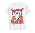 Baseball Sister Biggest Fan Baseball T-Shirt - Streetwear Style Unisex - T-Shirt, Sweatshirt, Hoodie