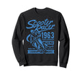 Scooter Racer Distressed Sweatshirt - Trendy Graphic for Adults - T-Shirt, Sweatshirt, Hoodie