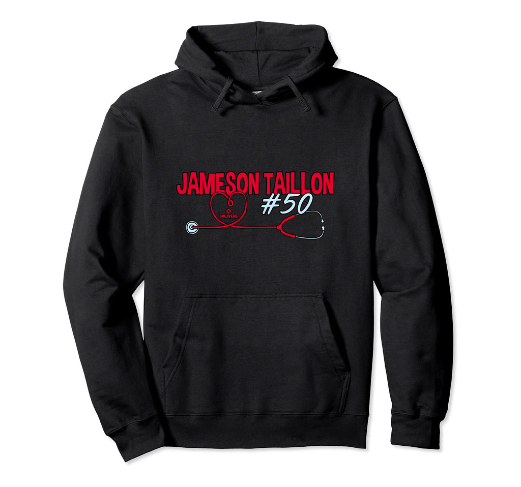 Jameson Taillon Fans Nurse Doctor Hoodie - Minimalist Print for Adults - T-Shirt, Sweatshirt, Hoodie