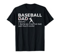 Funny Baseball Dad Definition T-Shirt - Custom Art Print Men Women - T-Shirt, Sweatshirt, Hoodie