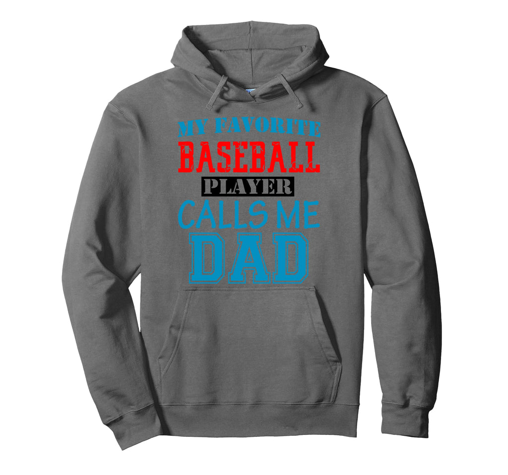 Funny Supportive Dad Baseball Player Hoodie - Graphic Print for Adults - T-Shirt, Sweatshirt, Hoodie