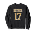 Hunter Dozier Kansas City Baseball Sweatshirt - Graphic Print Unisex - T-Shirt, Sweatshirt, Hoodie