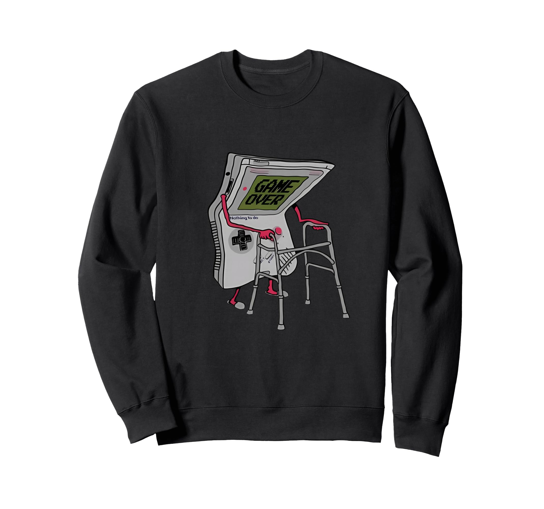 Keeping It Old School Gamer 80S 90S Sweatshirt - Graphic Print Men Women - T-Shirt, Sweatshirt, Hoodie