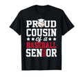 Proud Cousin Baseball Senior 2026 T-Shirt - Casual Everyday Wear for Adults - T-Shirt, Sweatshirt, Hoodie