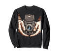 Brownie Analog Slr Camera Art Sweatshirt - Graphic Print for Adults - T-Shirt, Sweatshirt, Hoodie