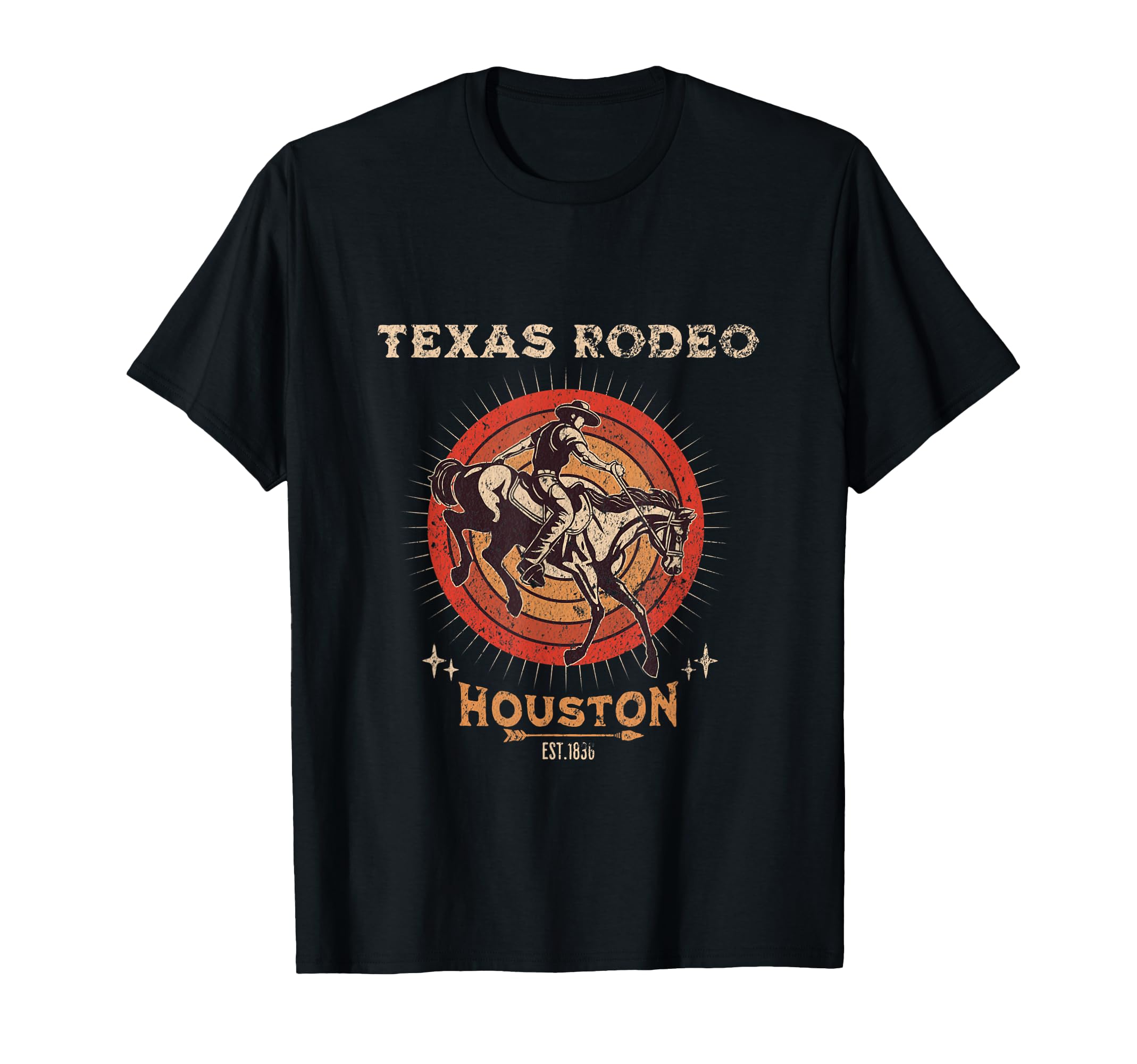 Houston Texas Rodeo Western Cowboy T-Shirt - Streetwear Style for Adults - T-Shirt, Sweatshirt, Hoodie
