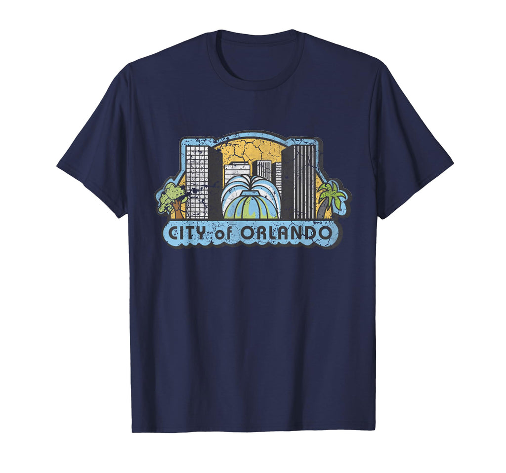Orlando Flag Florida Distressed T-Shirt - Streetwear Style Men Women - T-Shirt, Sweatshirt, Hoodie