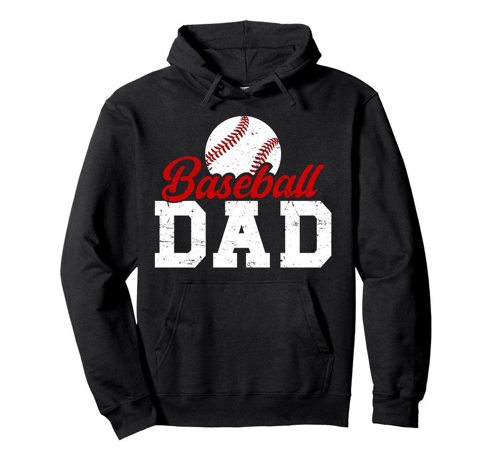 Baseball Dad Baseball Player Dad Hoodie - Aesthetic Graphic for Adults - T-Shirt, Sweatshirt, Hoodie