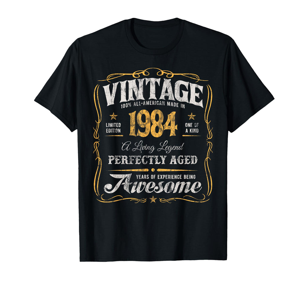 42Nd Birthday Born 1984 All Original T-Shirt - Casual Everyday Wear Unisex - T-Shirt, Sweatshirt, Hoodie