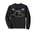 Funny Panda Ballfield Baseball Field Sweatshirt - Minimalist Print Unisex - T-Shirt, Sweatshirt, Hoodie
