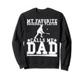 My Favorite Baseball Player Calls Me Sweatshirt - Trendy Graphic Unisex - T-Shirt, Sweatshirt, Hoodie