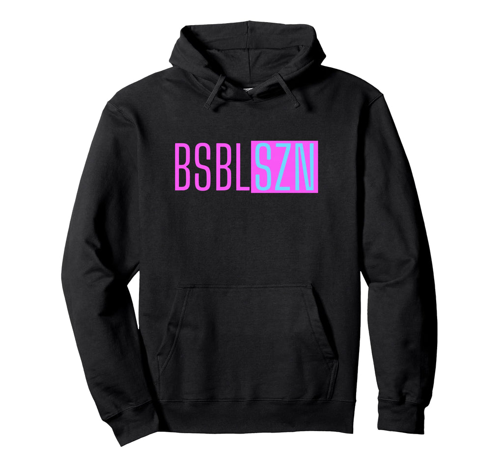 Preppy Baseball Season Game Day Bsbl Szn Hoodie - Custom Art Print Unisex - T-Shirt, Sweatshirt, Hoodie